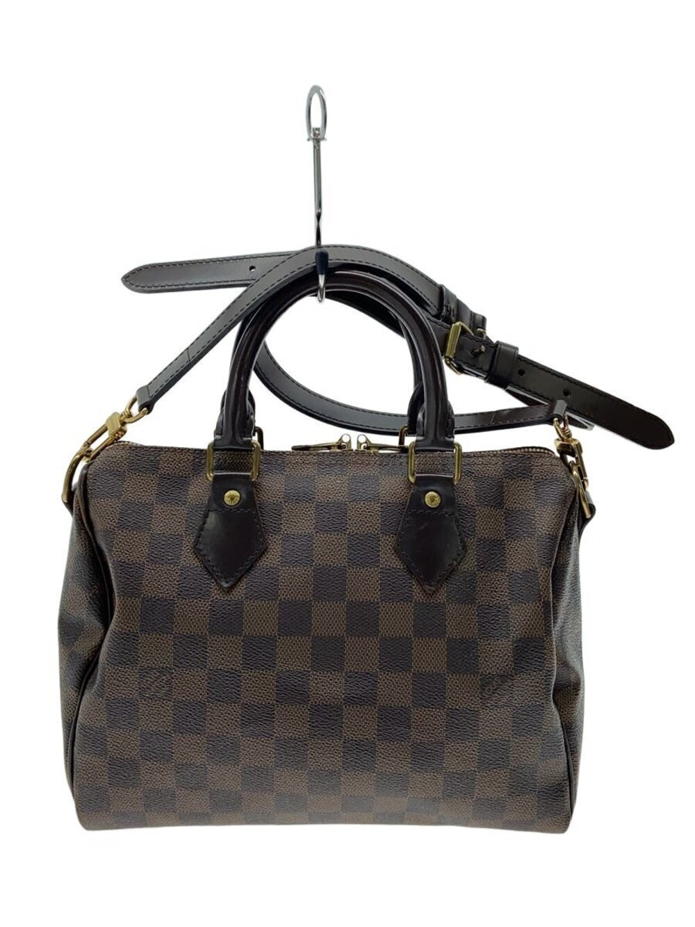 LOUIS VUITTON Speedy Bandouliere Ebene Brown